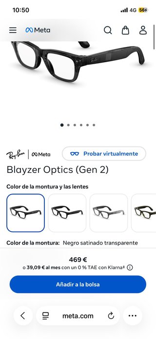 Ray-Ban Meta Blayzer Optics Gen 2