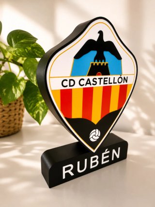 Escudos decorativos personalizados 3D