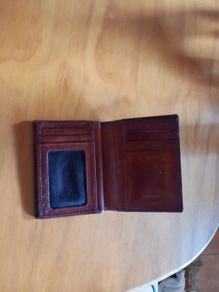 Cartera Tarjetero Yanko Marrón