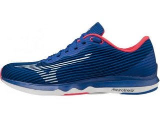 Zapatillas Mizuno Running Azul y Rosa