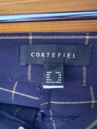 Pantalones de cuadros Cortefiel talla XXL