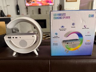 Altavoz Cargador Inalámbrico LED G500