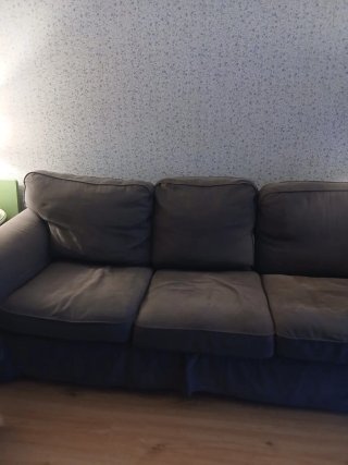 Fundas Sofá Ektorp 3 Plazas Gris