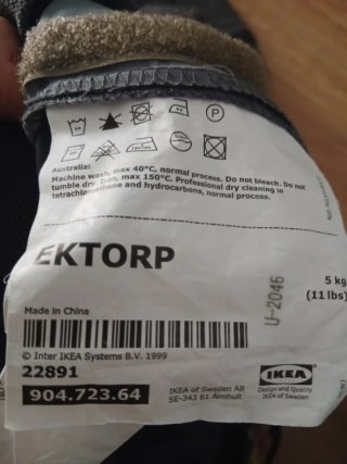 Fundas Sofá Ektorp 3 Plazas Gris