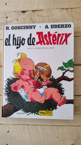 Lote 9 comics de Asterix tapa dura.