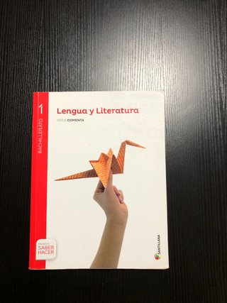 Libro de texto Lengua y literatura 1 Bachillerato