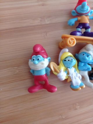 Lote Pitufos Kinder Joy