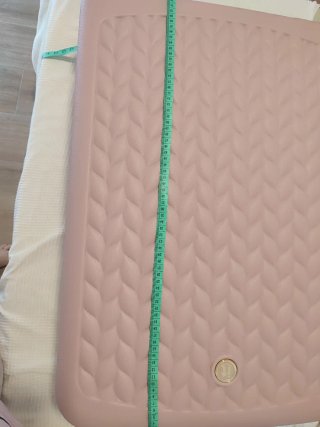 Maleta grande rosa con diseño