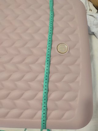 Maleta grande rosa con diseño