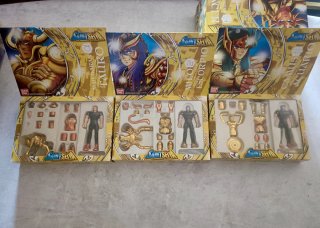Collezione completa di figure dei Cavalieri dello Zodiaco (Saint Seiya)