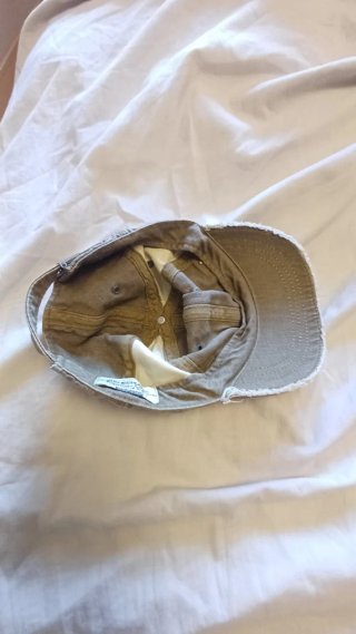 Gorra estilo militar beige/verde