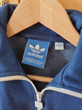 Chaqueta Adidas Originals Azul y Blanca