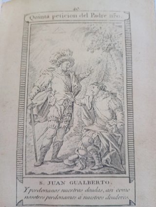 Devocionario o libro religioso antiguo
