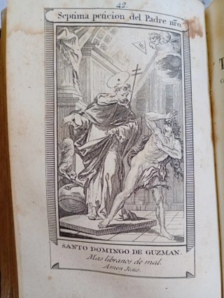 Devocionario o libro religioso antiguo