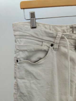 Calções Pull&Bear Brancos Tamanho L/40