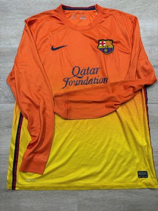 Camiseta Barça Player Match Naranja Talla L