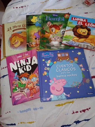 Lote de libros para niño