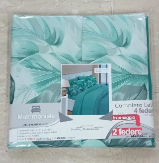 Completo letto matrimoniale 4 federe