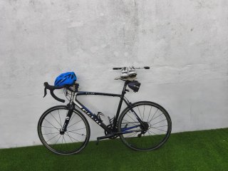 Bici Carretera Giant TCR + Casco y Botas