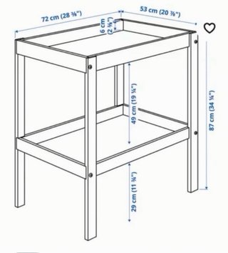 Cambiador Bebé Ikea
