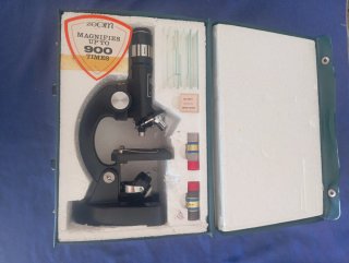 Microscopio antiguo