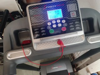 Cinta de correr plegable