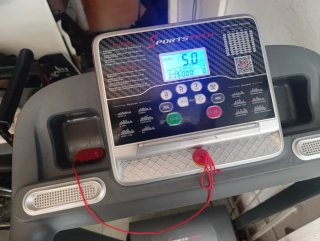 Cinta de correr plegable