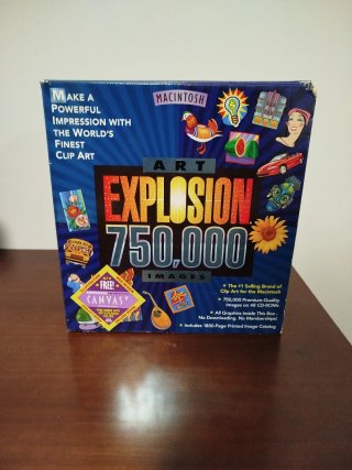 Art Explosion 750,000 Images Clip Art Macintosh