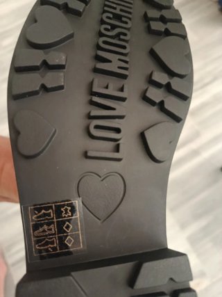 Botas Love Moschino Piel Negras