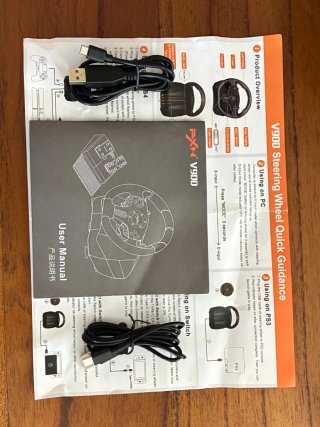 Volante PXN V900 con Pedales y Accesorios