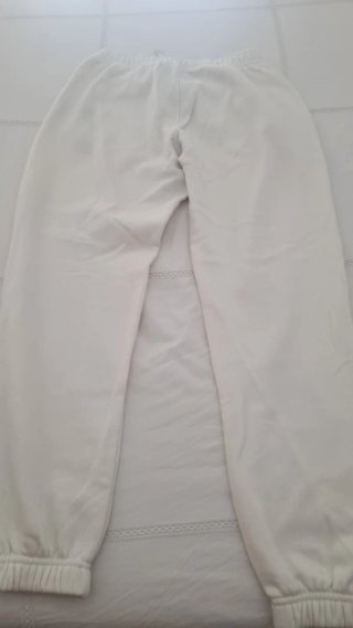 Pantalón chándal Nike blanco