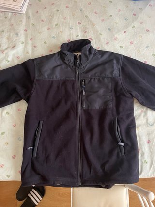 Chaqueta de trabajo invierno negra