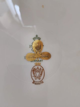 Piatto Bavaria oro zecchino da collezione