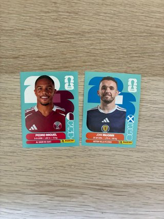 2 Cromos Mundial 2026 FIFA Panini