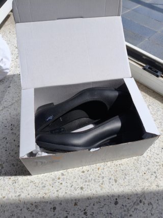Zapatos Dian de tacón negros talla 38
