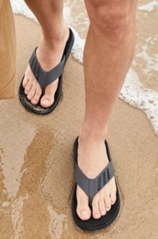 Chanclas Hawaiana Adidas Comfort Absorbente.