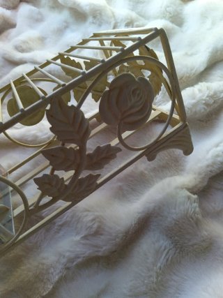 Estantería decorativa metal