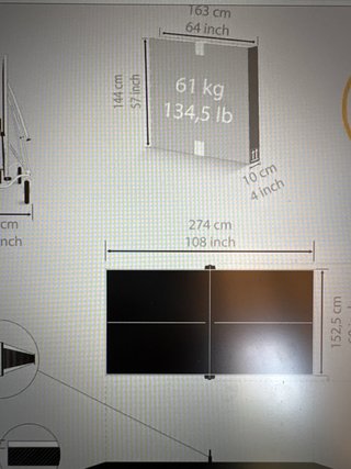 Mesa Ping Pong Exterior Pongori PPT 500