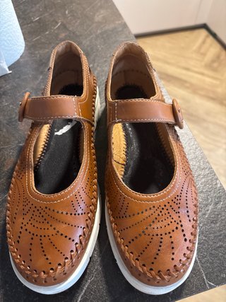 Sandalias Marrones Mujer