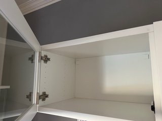 Estantería BESTA Ikea Vidrio Blanco