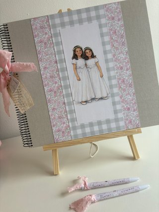 Libro de firmas personalizado comunión