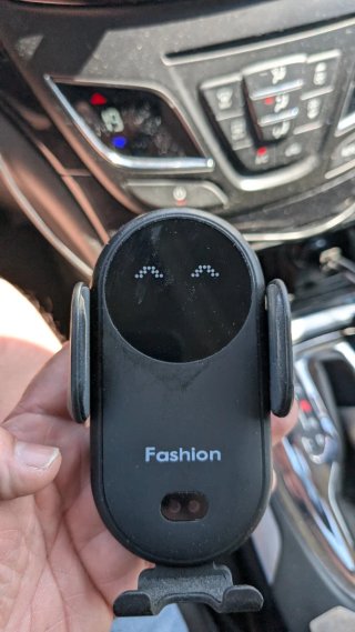 Soporte Móvil Coche Carga Inalámbrica