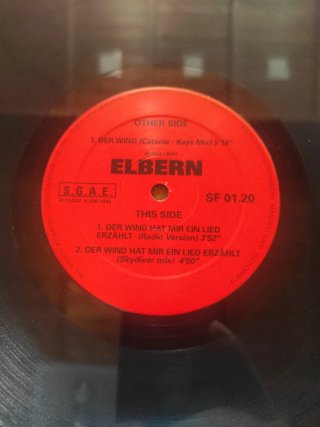 Vinilo Elbern - De Wind hat mir ein Lied erzählt
