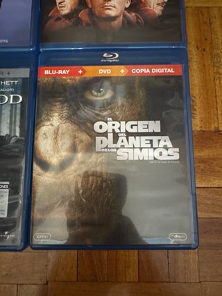 Lote 6 Películas Blu-ray (Varios Géneros)