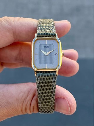 Reloj Seiko Tank Vintage Gold Nuevo *Año 1993*