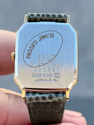Reloj Seiko Tank Vintage Gold Nuevo *Año 1993*