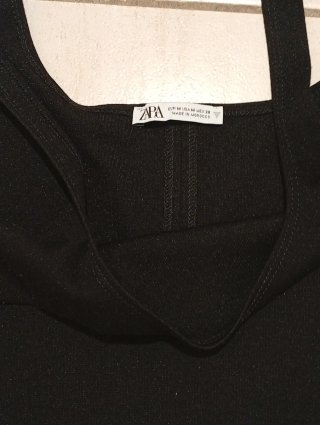 Vestido tubo negro TS