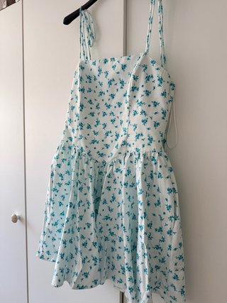 Vestido Zara estampado flores