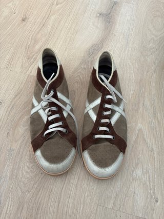 Zapatillas Munich Marrones y Blancas Talla 45