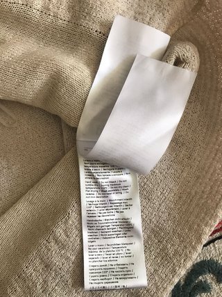 Maglia Liu Jo con frange beige taglia M